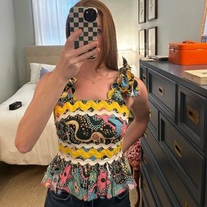 Celia B Geranio Top Size Small